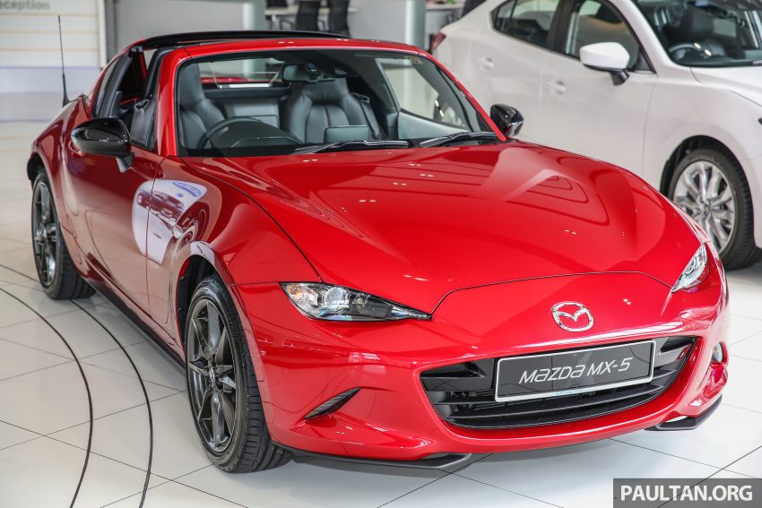 Mazda MX-5 RF 硬顶敞篷版本地上市，售价RM236k起。 27449