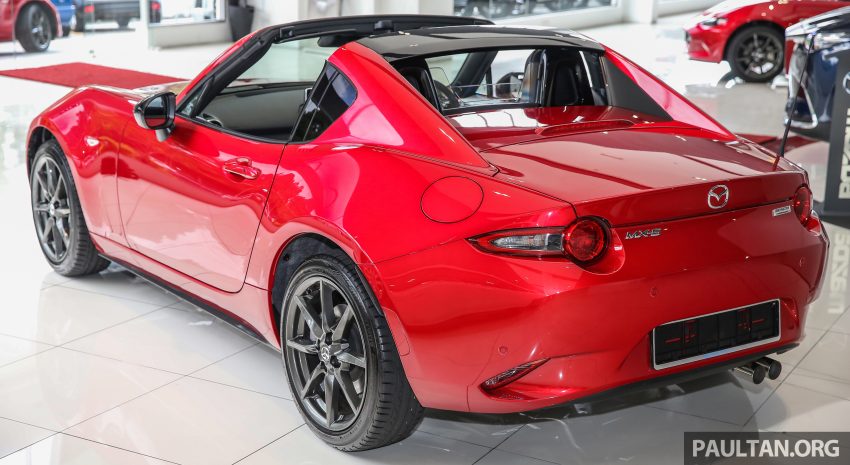 Mazda MX-5 RF 硬顶敞篷版本地上市，售价RM236k起。 27451