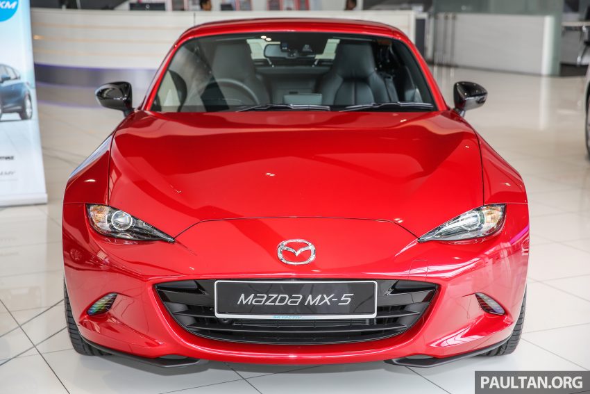 Mazda MX-5 RF 硬顶敞篷版本地上市，售价RM236k起。 27453
