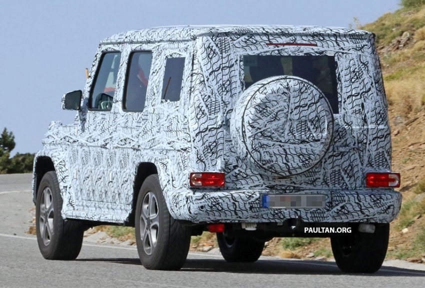 全新 Mercedes-Benz G-Class 谍照曝光，今年尾面世？ 26208