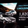 稳坐汽车豪华品牌第一，Mercedes-Benz Malaysia 2017年第一季度业绩再创新高，销量比去年同时期增长11%！