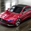 Mercedes-Benz A-Class Sedan 概念车，上海正式发布。