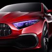 Mercedes-Benz A-Class Sedan 概念车，上海正式发布。