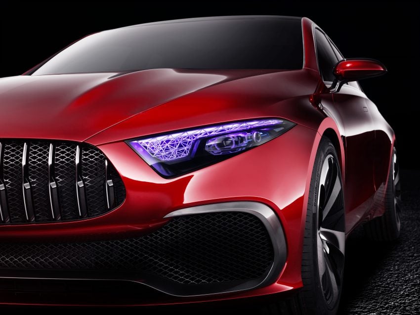 Mercedes-Benz A-Class Sedan 概念车，上海正式发布。 26164