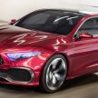 Mercedes-Benz A-Class Sedan 概念车，上海正式发布。