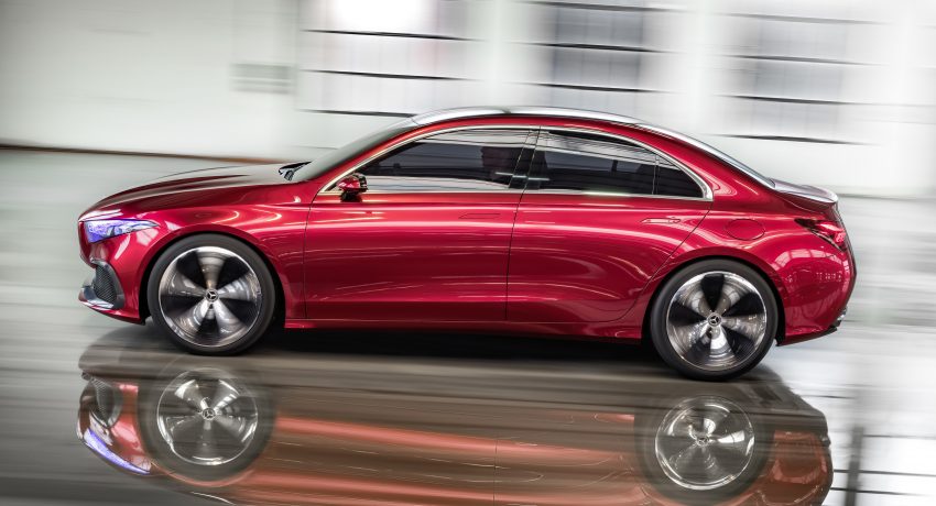 Mercedes-Benz A-Class Sedan 概念车，上海正式发布。 26157