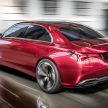 Mercedes-Benz A-Class Sedan 概念车，上海正式发布。