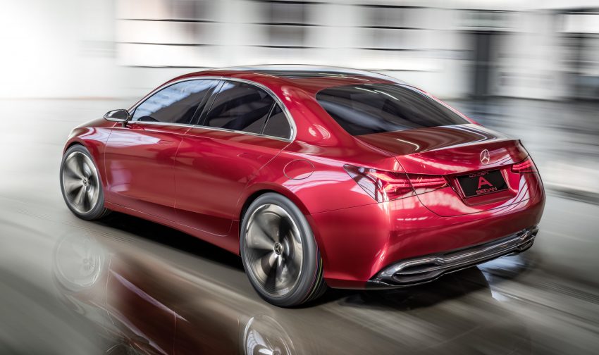 Mercedes-Benz A-Class Sedan 概念车，上海正式发布。 26158