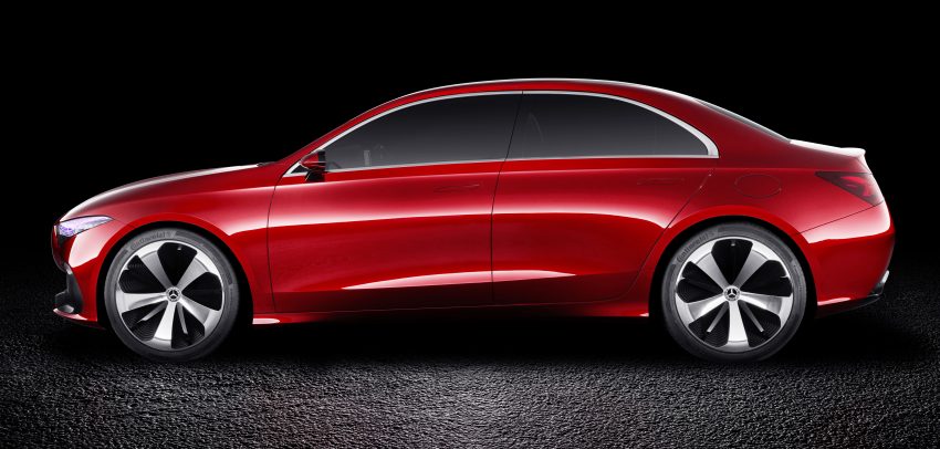 Mercedes-Benz A-Class Sedan 概念车，上海正式发布。 26162