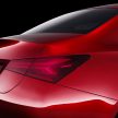Mercedes-Benz A-Class Sedan 概念车，上海正式发布。
