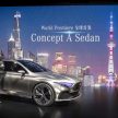 Mercedes-Benz A-Class Sedan 概念车，上海正式发布。