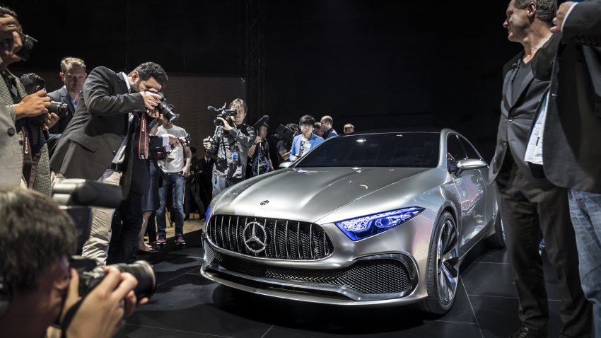 Mercedes-Benz A-Class Sedan 概念车，上海正式发布。 26154