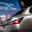 Mercedes-Benz A-Class Sedan 概念车，上海正式发布。