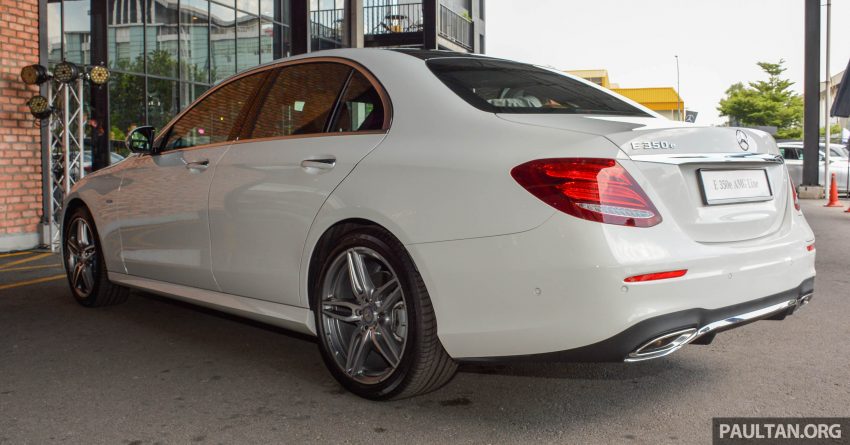 Mercedes-Benz E 350 e AMG Line 预览，第三季上市。 26525