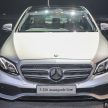 Mercedes-Benz E-Class 导入本地组装，价格更廉宜！