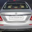 Mercedes-Benz E-Class 导入本地组装，价格更廉宜！