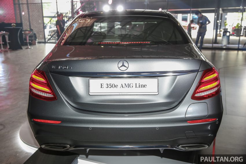 Mercedes-Benz E 350 e AMG Line 预览，第三季上市。 26726
