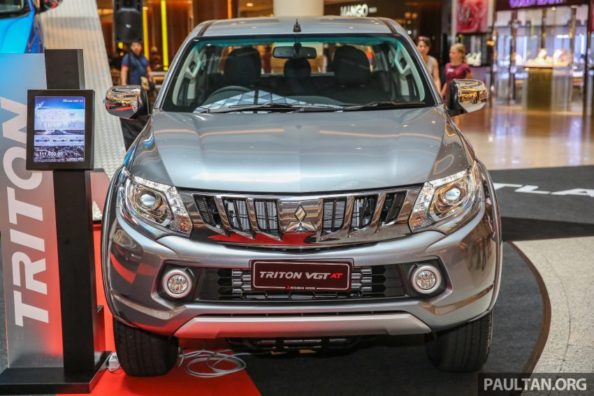 Mitsubishi Triton 将推升级版, 安全配备提升, 周五上市。 24330