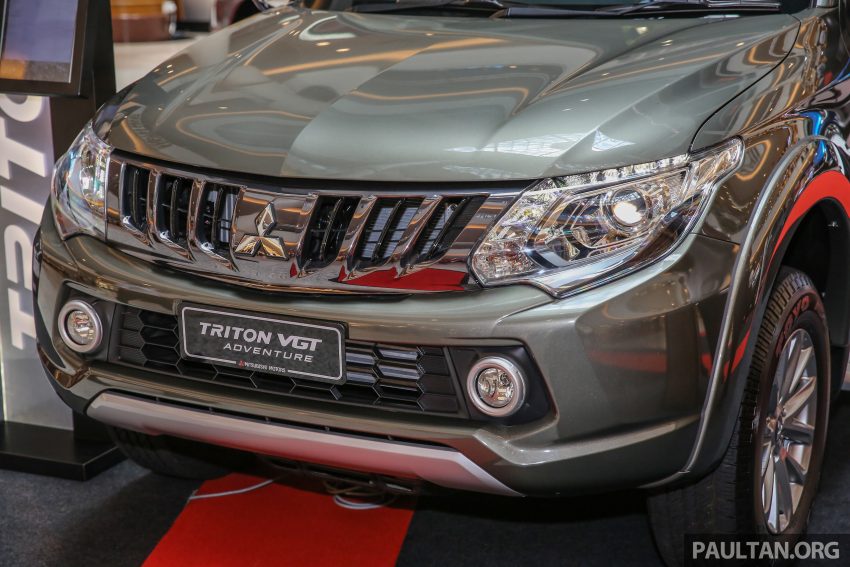 Mitsubishi Triton 将推升级版, 安全配备提升, 周五上市。 24279