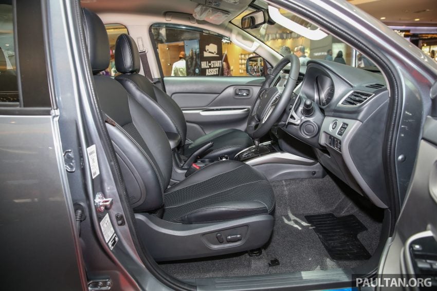 Mitsubishi Triton 将推升级版, 安全配备提升, 周五上市。 24323