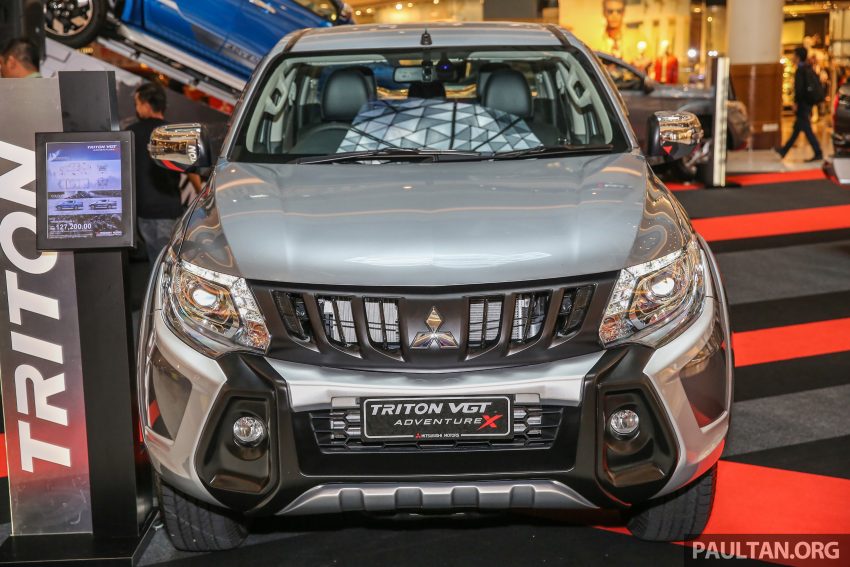 Mitsubishi Triton 将推升级版, 安全配备提升, 周五上市。 24306