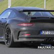 Porsche 911 GT3 RS 小改款测试谍照曝光，几乎无伪装！