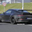 Porsche 911 GT3 RS 小改款测试谍照曝光，几乎无伪装！