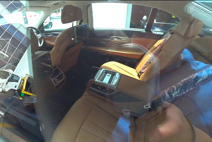 BMW 740Le，上市前实车影片曝光，配备一览无遗。 25961
