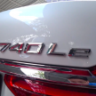 BMW 740Le，上市前实车影片曝光，配备一览无遗。