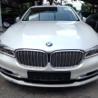 BMW 740Le，上市前实车影片曝光，配备一览无遗。