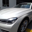 BMW 740Le，上市前实车影片曝光，配备一览无遗。