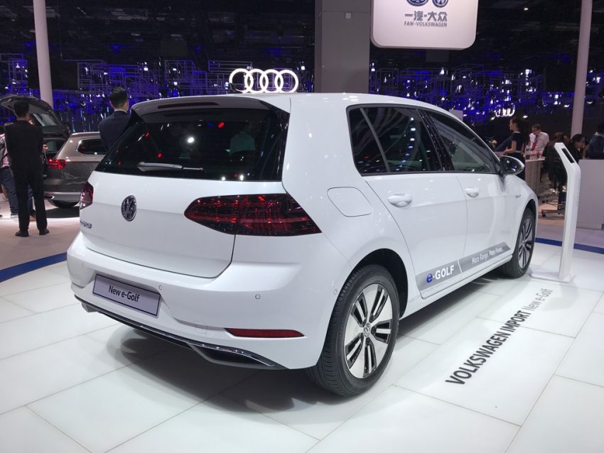 上海车展：新电动版 Volkswagen e-Golf 首发亮相！ 26516