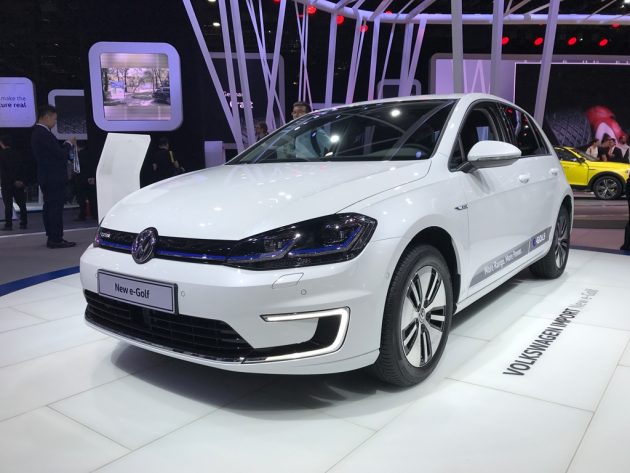 上海车展：新电动版 Volkswagen e-Golf 首发亮相！