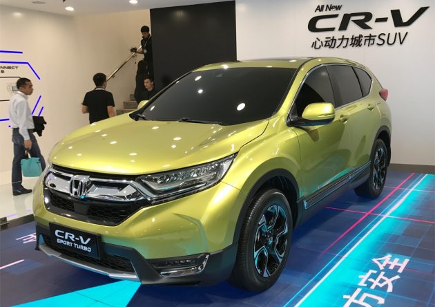 上海车展：全新 Honda CR-V Hybrid 及Turbo版发布！