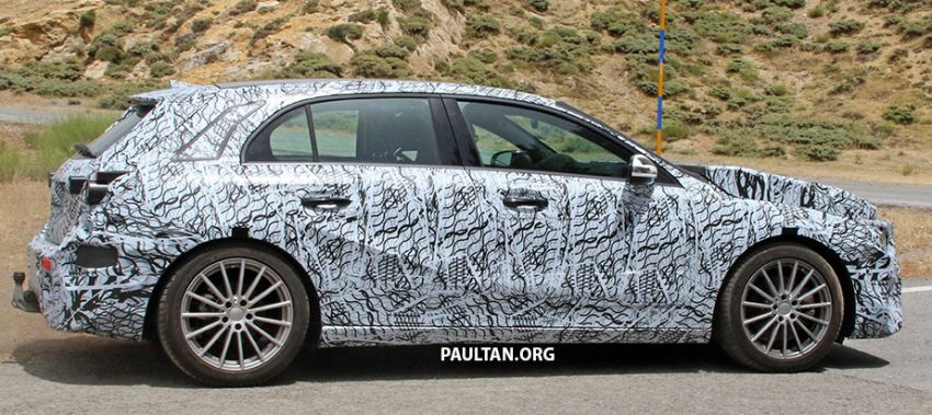 Daimler集团老大亲身测试全新Mercedes-Benz A-Class。 30130