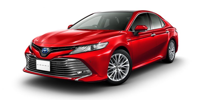 原厂发布日规版 Toyota Camry 照片，设计与美规一样！ 30327