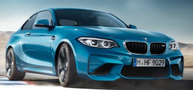 原厂释出 BMW M2 预览图，变化极微，新头尾灯组设计。