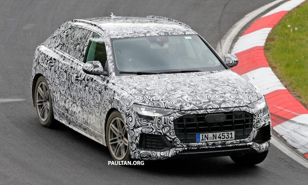 全新 Audi Q8 纽柏林测试谍照曝光，无窗框双荧幕设计！