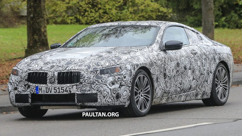 BMW 发布 8 Series 原厂预告图，本月26日发布概念车。 29410