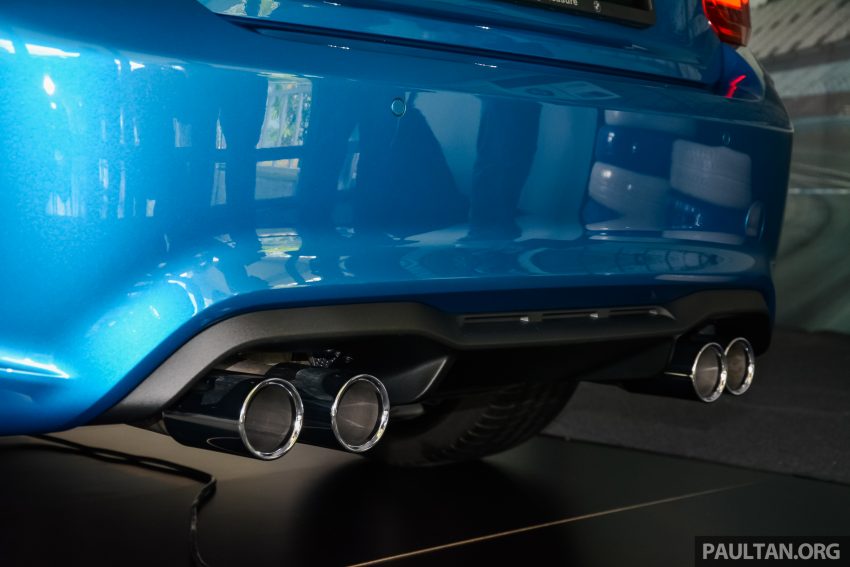 原厂释出 BMW M2 预览图，变化极微，新头尾灯组设计。 28757