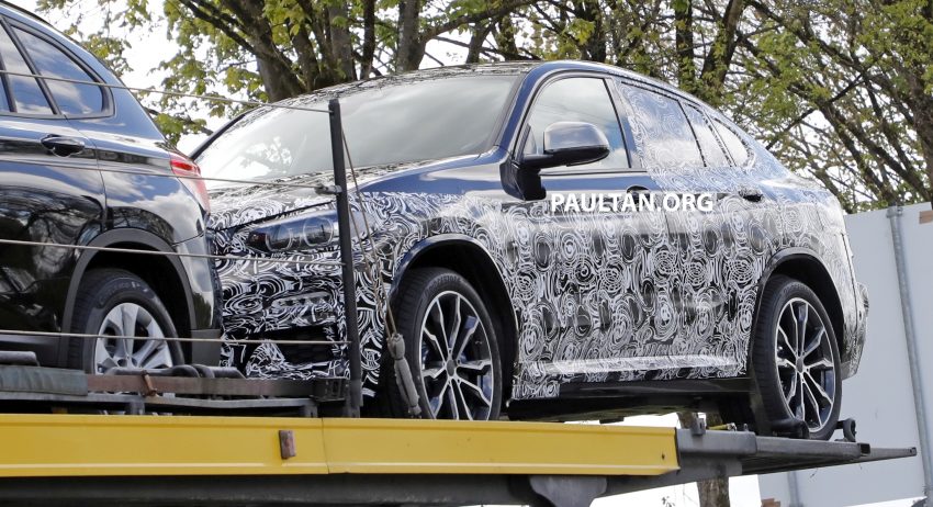 下一代 BMW X4 谍照曝光，预计明年紧随 X3 脚步上市。 28541