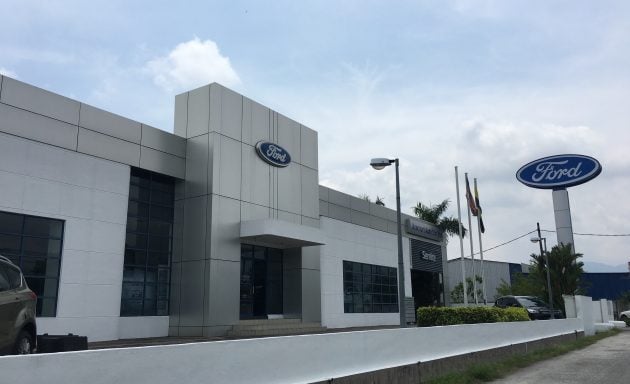 Ford 在霹雳州 Taiping 开设“环球标准”新车展销中心。