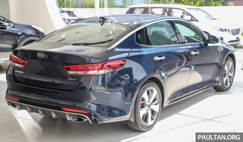 Kia Optima GT 现身 PJ 展销中心，明晚本地正式发布。 30488