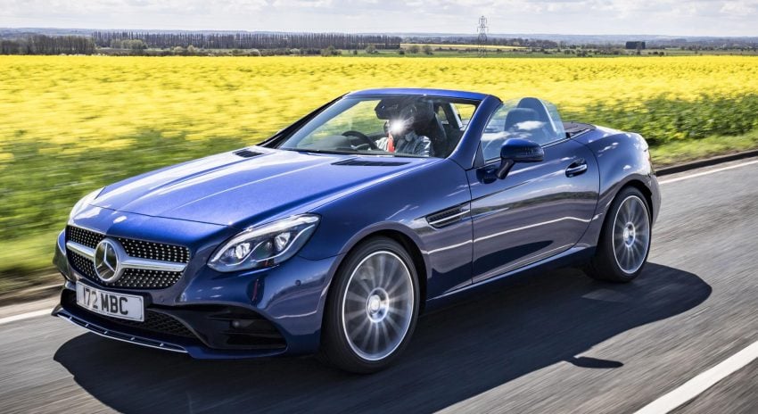 Mercedes-Benz SLC 180，入门敞篷跑车，搭载1.6引擎。 28961