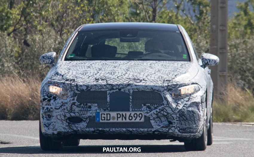 新车谍照：Mercedes-AMG A40，MFA2底盘，340马力！ 28169