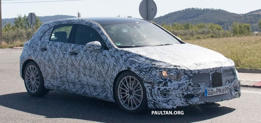 新车谍照：Mercedes-AMG A40，MFA2底盘，340马力！ 28171