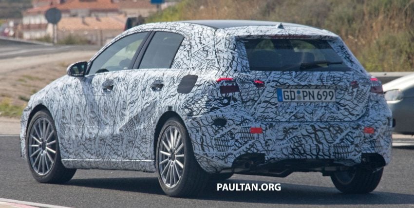 新车谍照：Mercedes-AMG A40，MFA2底盘，340马力！ 28173