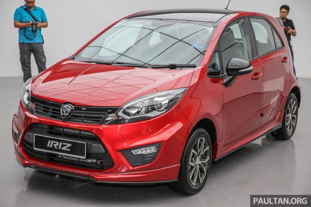 改良版 Proton Iriz 正式面市，新车价格从RM43,800起。