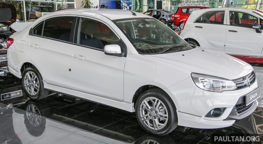 原厂推出 Proton Saga 专属空力套件，开价1,888令吉。 30077