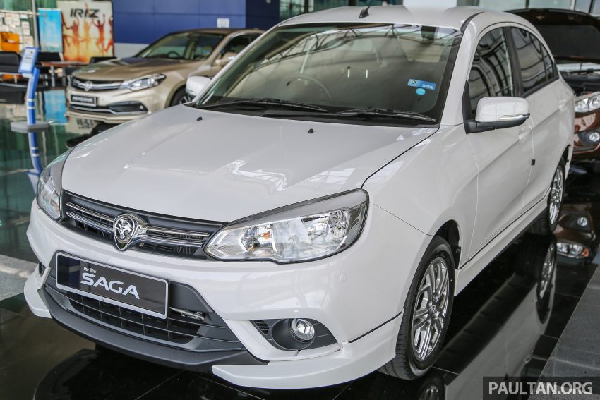 原厂推出 Proton Saga 专属空力套件，开价1,888令吉。 30078